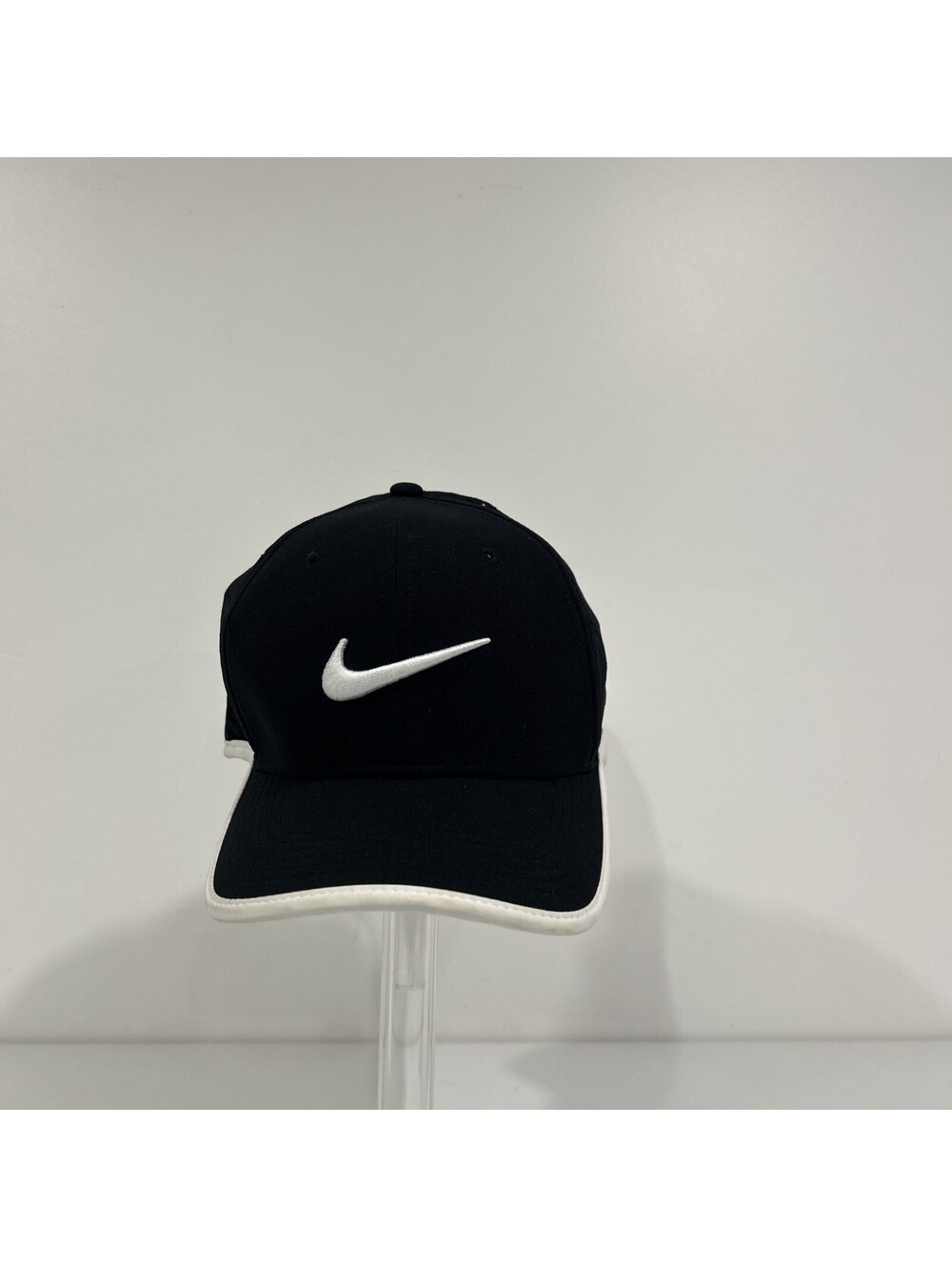Nike Classic99 Dri-FIT Golf Hat Black White Strapback Mesh Cap